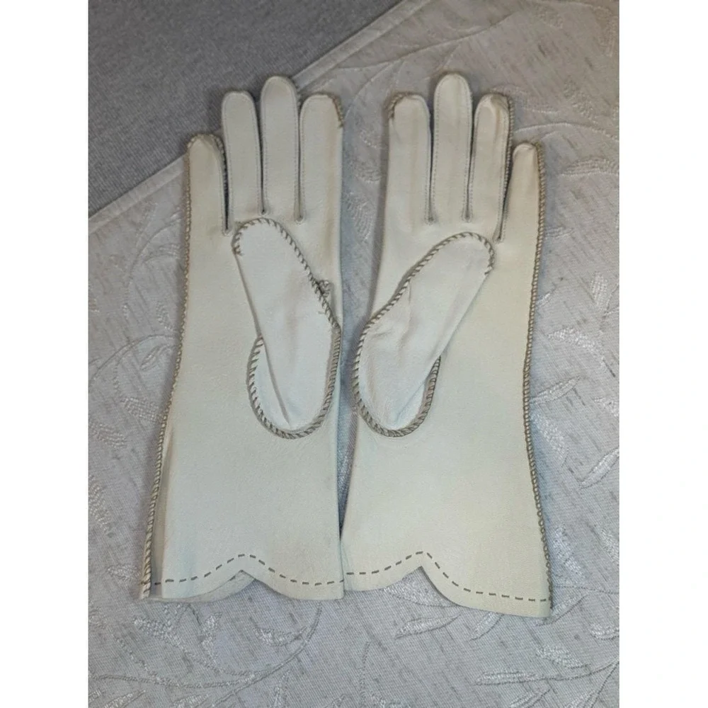 Vintage Schrank Loungerie Sleeping Gloves NWT‎ Mid-Century Boudoir Beauty Sz 6
